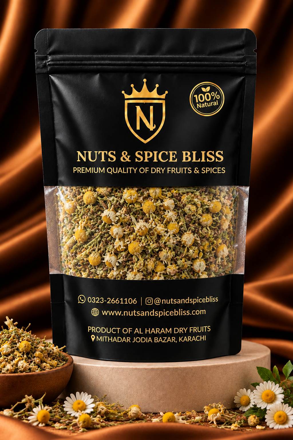 Chamomile – Nuts & Spice Bliss