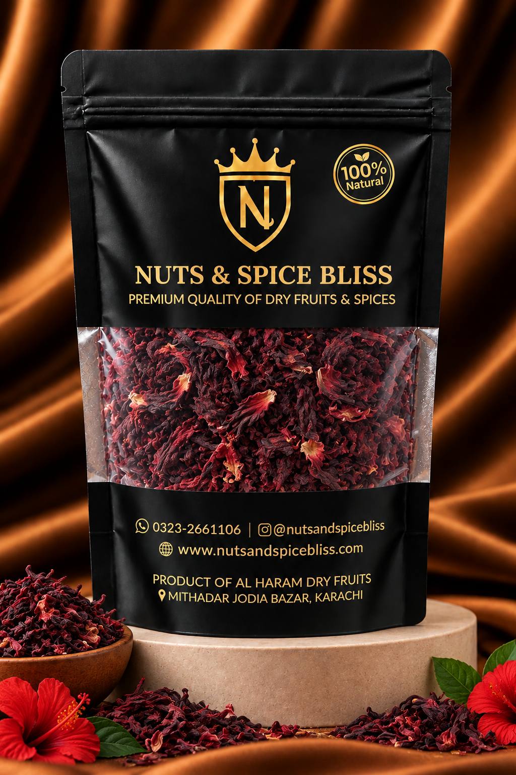 Hibiscus – Nuts & Spice Bliss